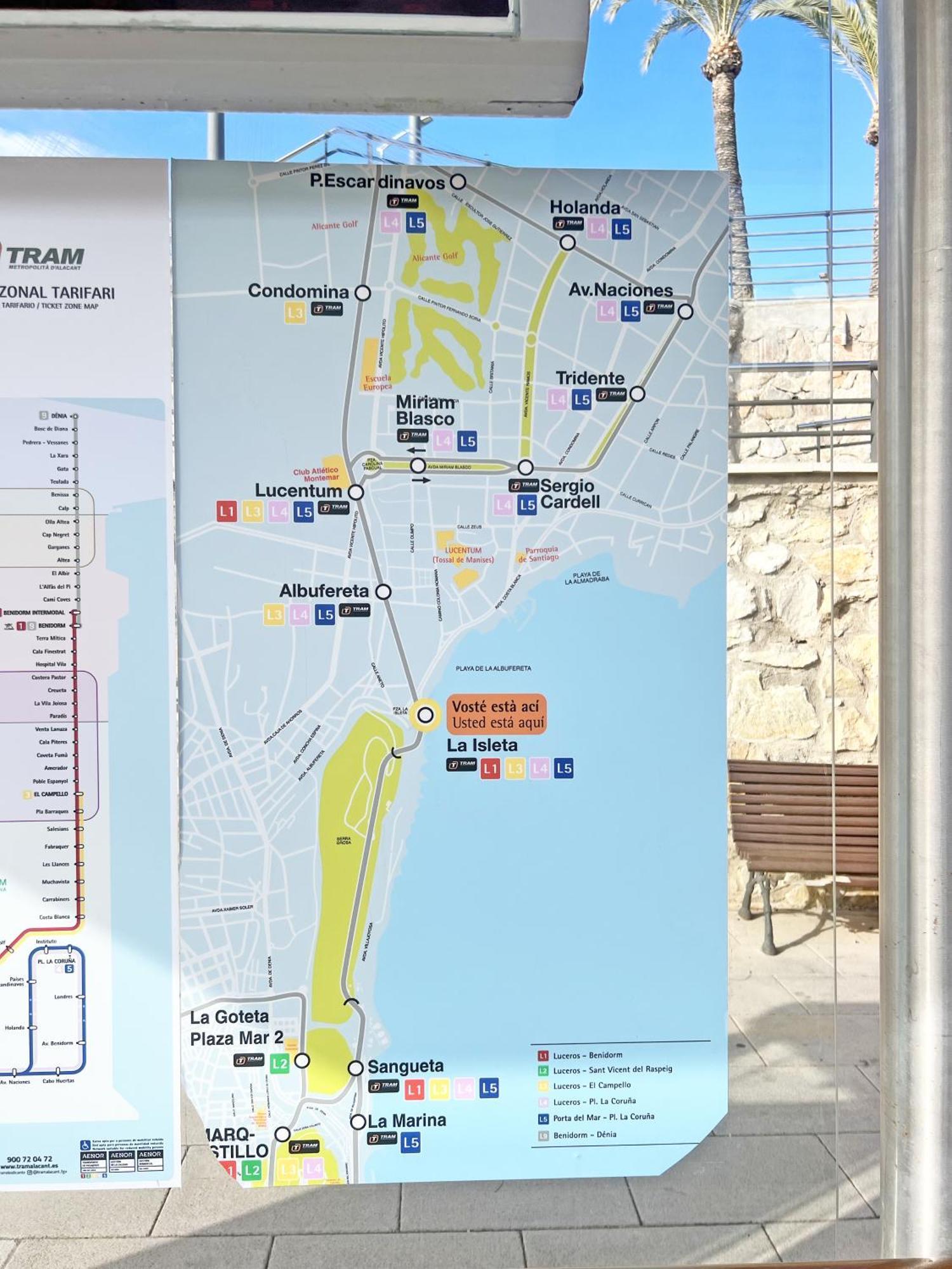 阿利坎特A 100M De La Playa. 2 Hab. A/C公寓 外观 照片